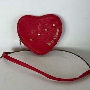 Heart-shaped juicy couture purse